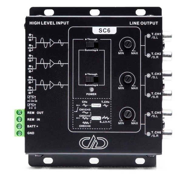 DD sc6 line output signal converter